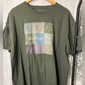 The Rolling Stones Band t-shirt in green
